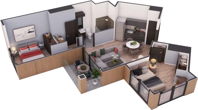 Proyecto Grand León Campestre Loft02