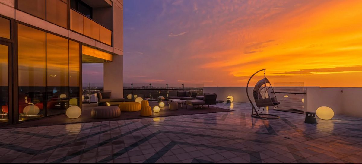 Adamant Mérida amenidades terrace