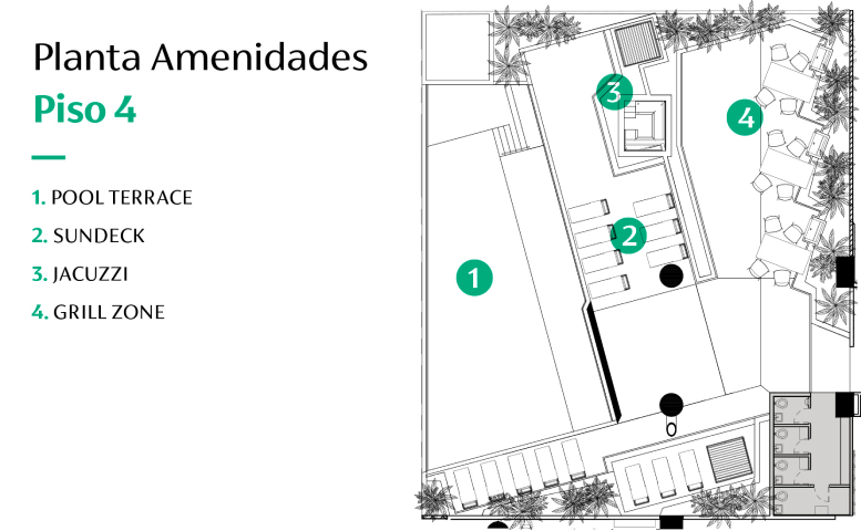 Adamant Tijuana Toreo amenidades piso-4